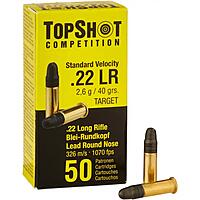 TOPSHOT Competition .22 lfb. SV Target 2,6 g  40 grs 50 Stk